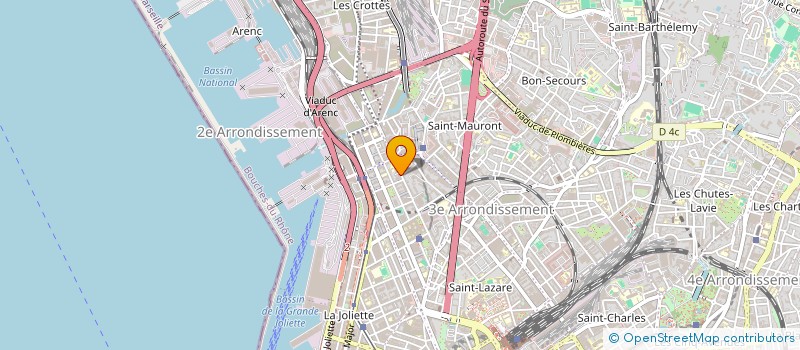 localisation de l'entreprise IDEAL à MARSEILLE
