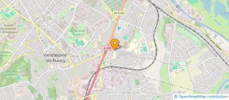 localisation de l'entreprise IDEAL  VANDUVRE-LES-NANCY