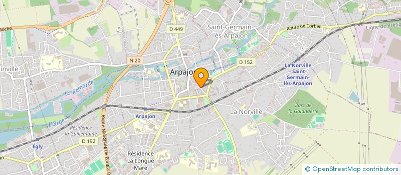 localisation de l'entreprise IDEAL à ARPAJON