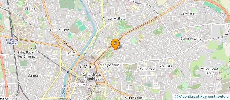 localisation de l'entreprise IDEAL à LE MANS