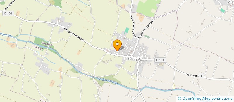 localisation de l'entreprise IDEAL  BESAYES