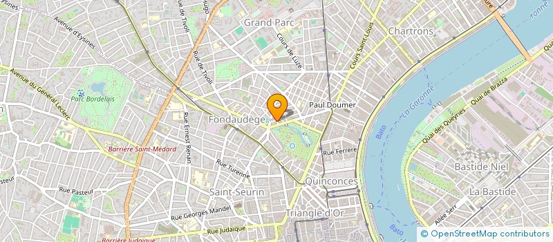 localisation de l'entreprise IDEAL AMENAGEMENT I à BORDEAUX