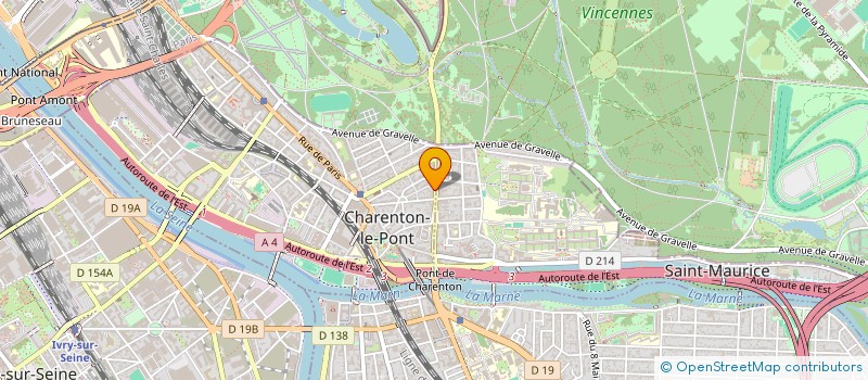 localisation de l'entreprise IDEAL AUDITION à CHARENTON-LE-PONT