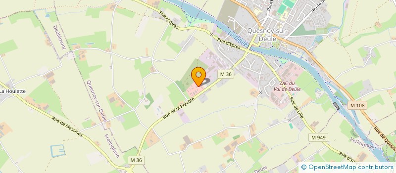 localisation de l'entreprise IDEAL AUTO  RADINGHEM-EN-WEPPES