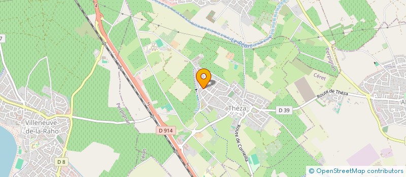 localisation de l'entreprise IDEAL AVENIR AUTO  THEZA