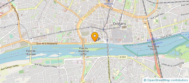 localisation de l'entreprise IDEAL BAR à ORLEANS
