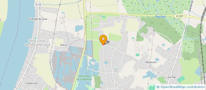 localisation de l'entreprise IDEAL BAT 33 à AMBARES-ET-LAGRAVE