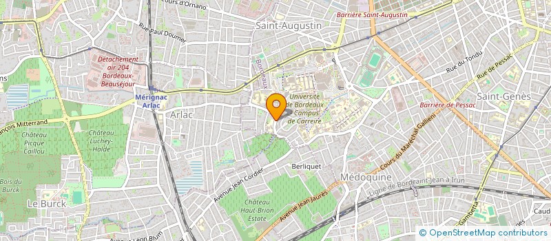 localisation de l'entreprise IDEAL BATIMENT  BORDEAUX