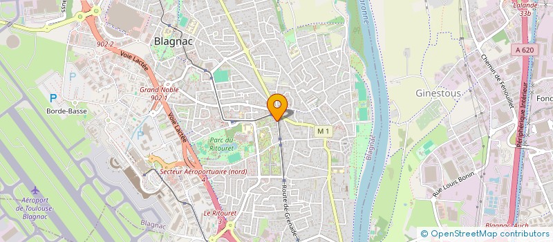 localisation de l'entreprise IDEAL BATIMENT OCCITANIE  TOULOUSE