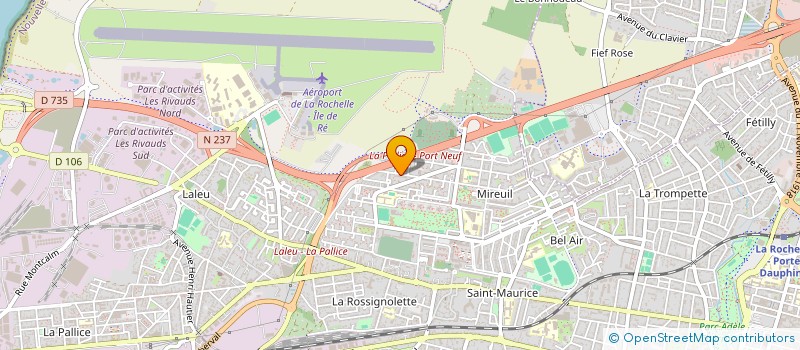 localisation de l'entreprise IDEAL BATIPRO  LA ROCHELLE