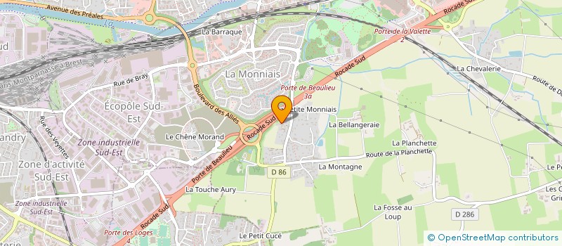 localisation de l'entreprise IDEAL BOIS  CESSON-SEVIGNE