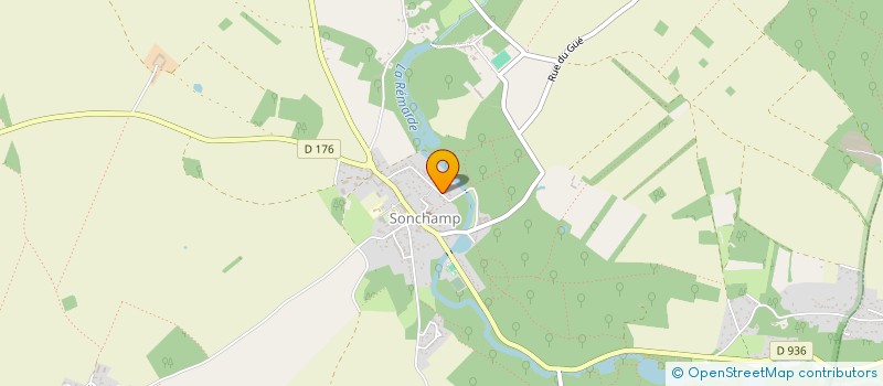 localisation de l'entreprise IDEAL BUILDING  SONCHAMP