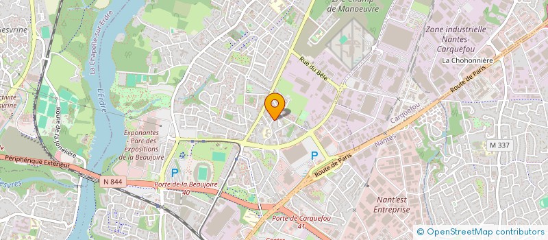 localisation de l'entreprise IDEAL CARRELAGE à NANTES