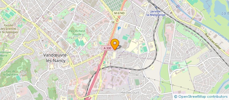 localisation de l'entreprise IDEAL CHAPE  VANDUVRE-LES-NANCY