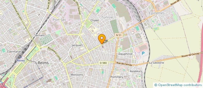 localisation de l'entreprise IDEAL CLEAN SERVICES  REIMS