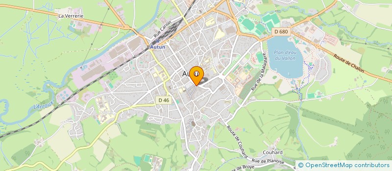 localisation de l'entreprise IDEAL COFFEE à AUTUN