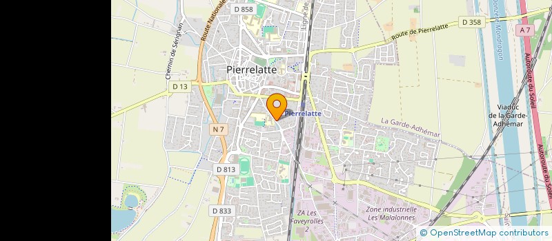 localisation de l'entreprise IDEAL CONCEPT à PIERRELATTE