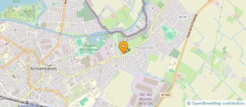 localisation de l'entreprise IDEAL CONCEPT  HOUPLINES