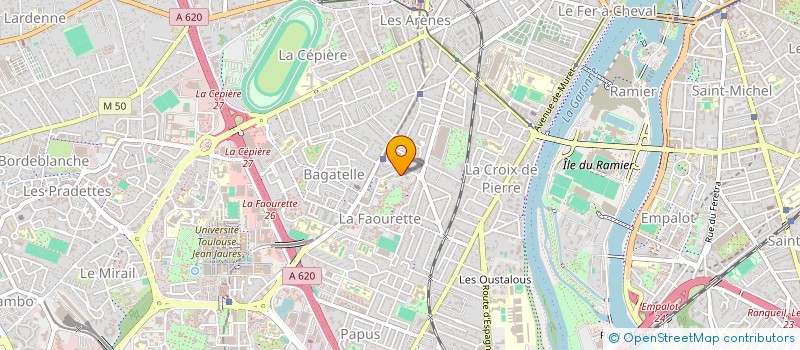localisation de l'entreprise IDEAL CONSTRUCTIONS à TOULOUSE