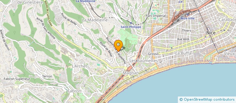 localisation de l'entreprise IDEAL COOK à NICE