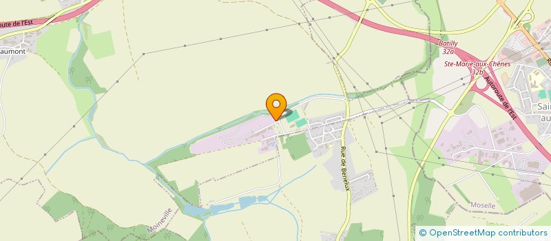 localisation de l'entreprise IDEAL COULEUR  MOINEVILLE