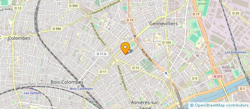 localisation de l'entreprise IDEAL COURSES à ASNIERES-SUR-SEINE