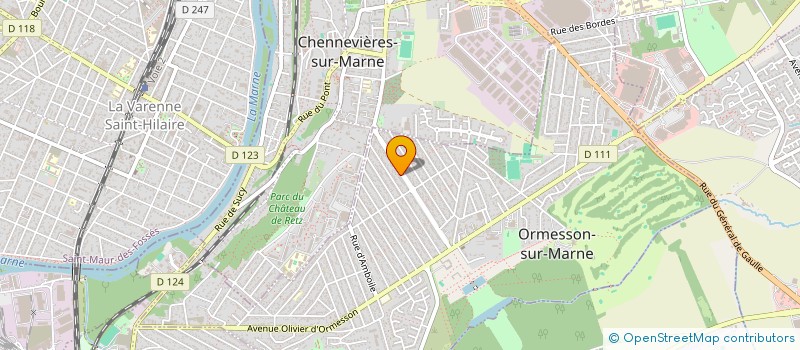 localisation de l'entreprise IDEAL CUISINES à ORMESSON-SUR-MARNE