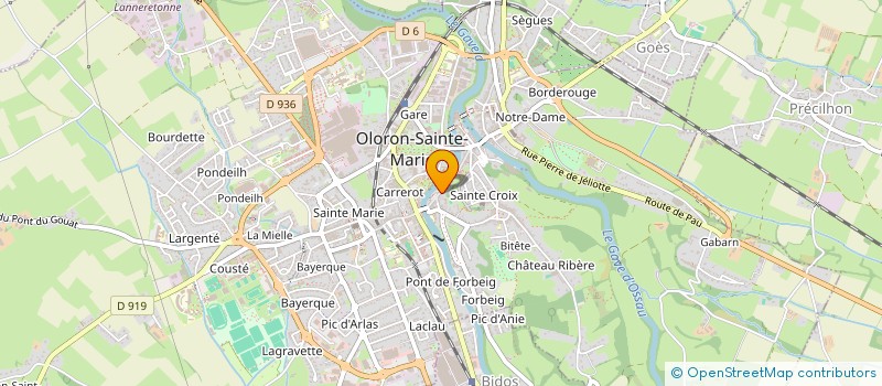 localisation de l'entreprise IDEAL CUISINES à OLORON-SAINTE-MARIE