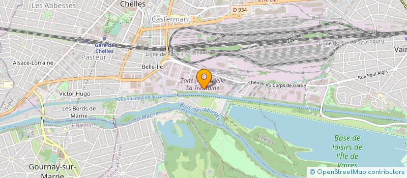 localisation de l'entreprise IDEAL DAIM  CHELLES