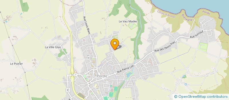 localisation de l'entreprise IDEAL DIFFUSION  PORDIC