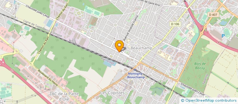 localisation de l'entreprise IDEAL DISTRIBUTION à BEAUCHAMP