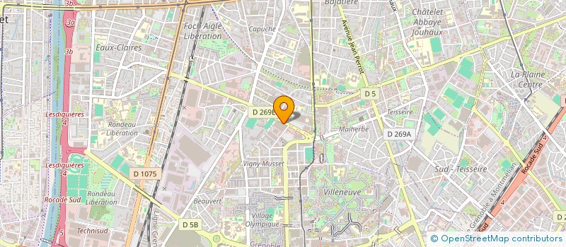 localisation de l'entreprise IDEAL FACADE  GRENOBLE