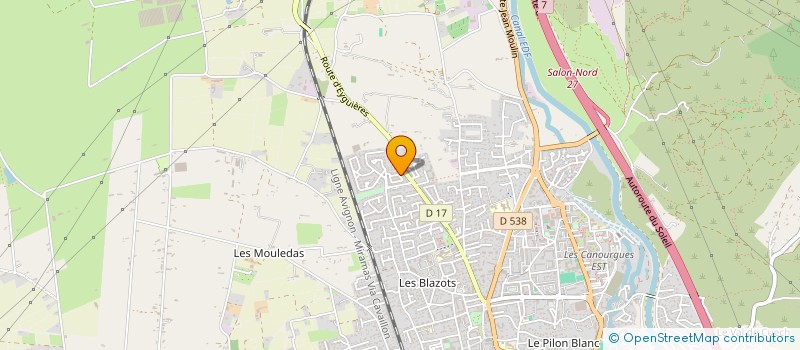 localisation de l'entreprise IDEAL FACADES  SALON-DE-PROVENCE