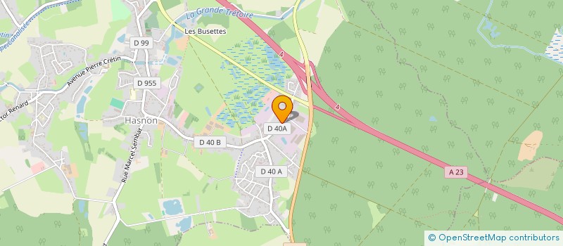 localisation de l'entreprise IDEAL FENETRE  HASNON