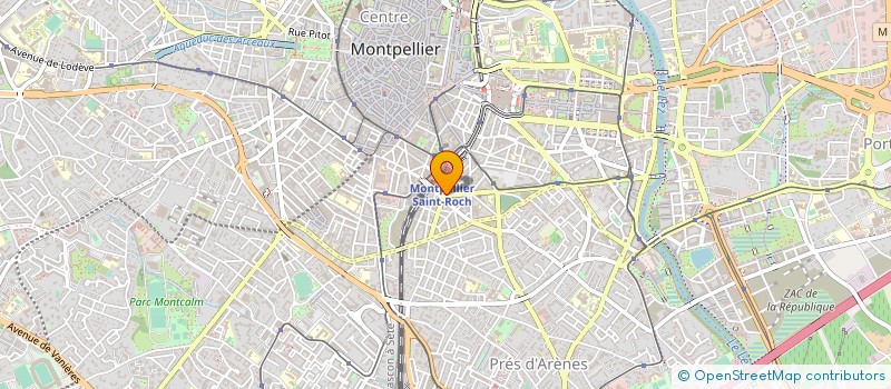 localisation de l'entreprise IDEAL FILM PROD à MONTPELLIER