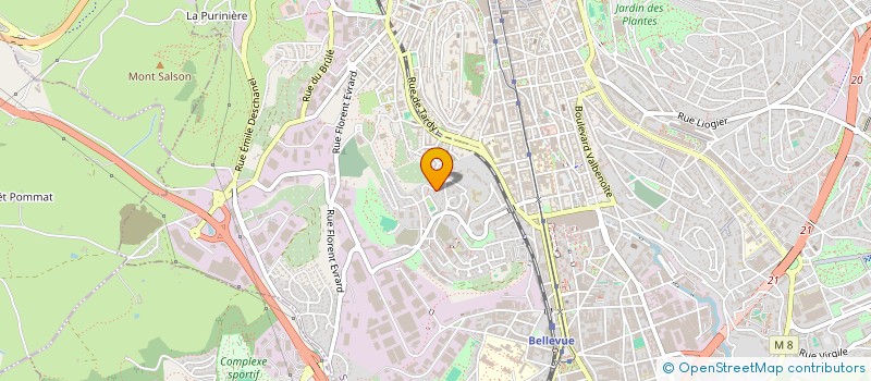 localisation de l'entreprise IDEAL FINITIONS  SAINT-ETIENNE