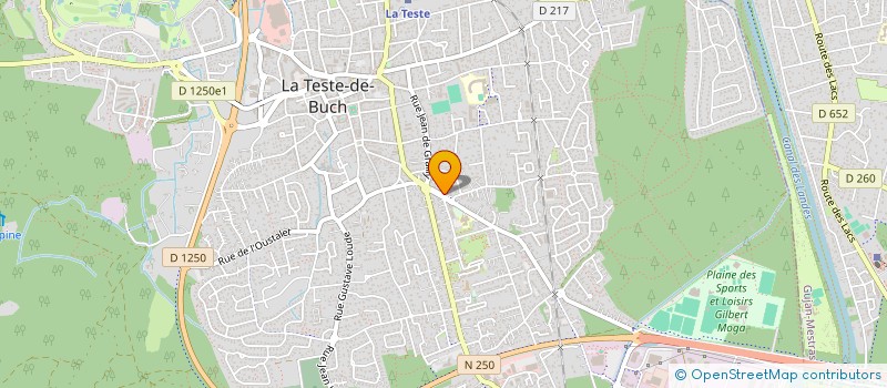 localisation de l'entreprise IDEAL FORM  LA TESTE-DE-BUCH