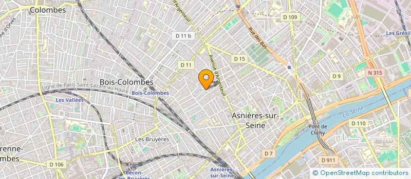 localisation de l'entreprise IDEAL FREIN à ASNIERES-SUR-SEINE