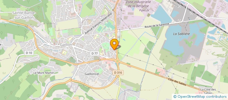 localisation de l'entreprise IDEAL HABITATION  GAILLON