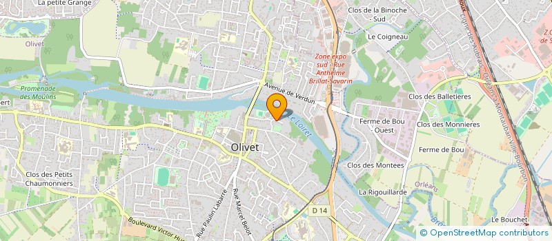 localisation de l'entreprise IDEAL HOME à OLIVET
