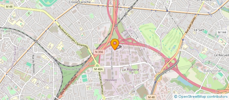 localisation de l'entreprise IDEAL HOME CONCEPT (I.H.C) à MARCQ-EN-BARŒUL