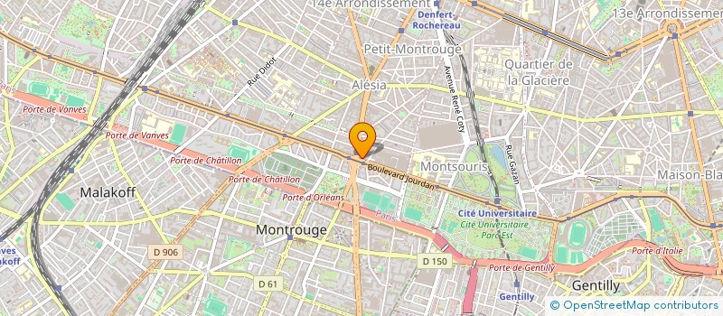 localisation de l'entreprise IDEAL HOTEL SA  PARIS