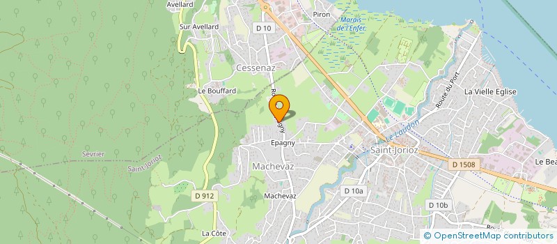 localisation de l'entreprise IDEAL IMMO  SAINT-JORIOZ