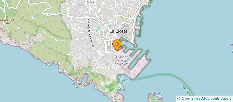 localisation de l'entreprise IDEAL IMPORT TRADE  LA CIOTAT