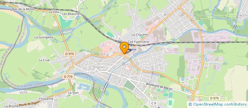 localisation de l'entreprise IDEAL INFORMATIQUE  DIGOIN