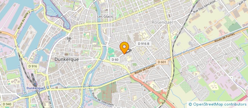 localisation de l'entreprise IDEAL INVEST à DUNKERQUE