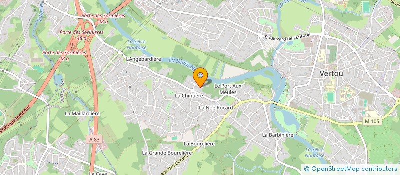 localisation de l'entreprise IDEAL INVESTISSEMENT  VERTOU