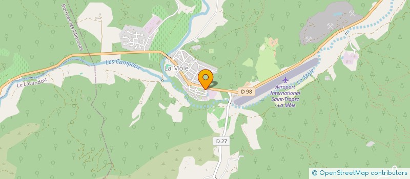 localisation de l'entreprise IDEAL KITCHEN  LA MOLE