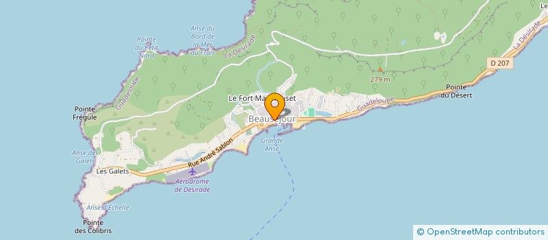localisation de l'entreprise IDEAL LOCATION à LA DESIRADE