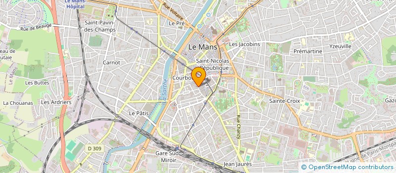 localisation de l'entreprise IDEAL LOGISTICS SERVICES à LE MANS